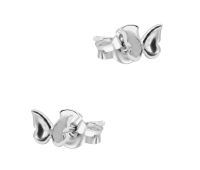 Little Butterfly Silver Stud Earring STS-6507